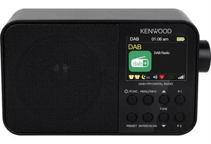 Kenwood CR-M30DAB-B DAB+ køkkenradio Sort eller hvid